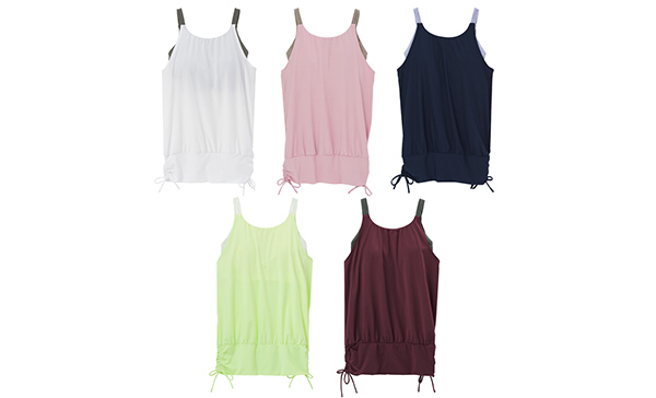 Side Ribbon Cover Tank Top