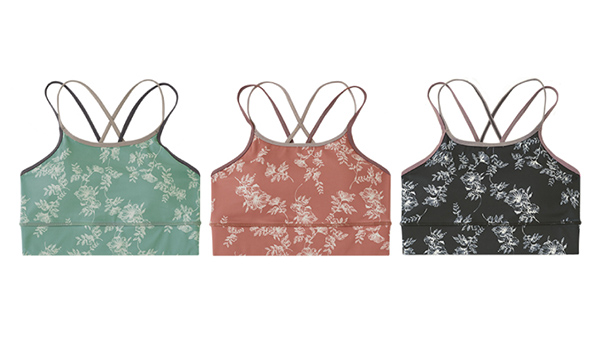 Botanical Cross Bra Top