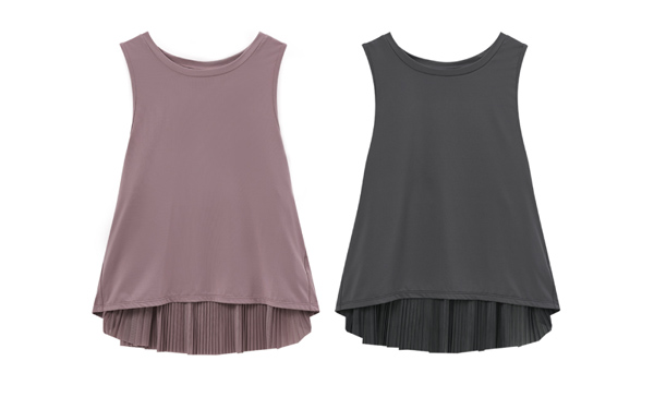 Back Pleats Pullover