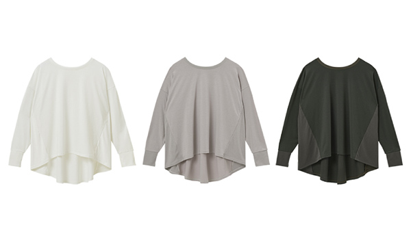 A-line Long Sleeve Tops