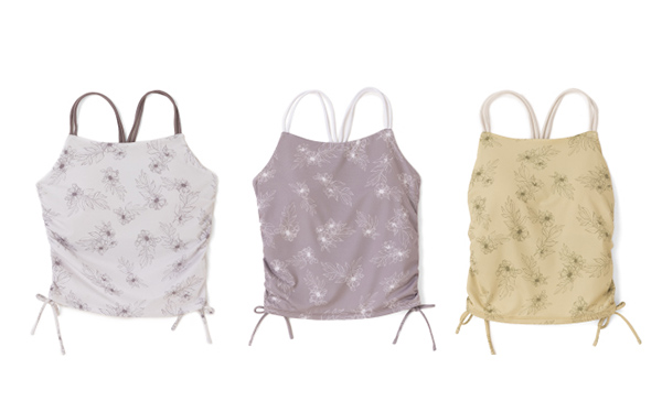 Flower Print Short Camisole