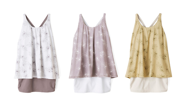 Flower Print Cover Tank Top