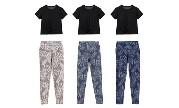 T-shirts with Pad & Leggings Setup