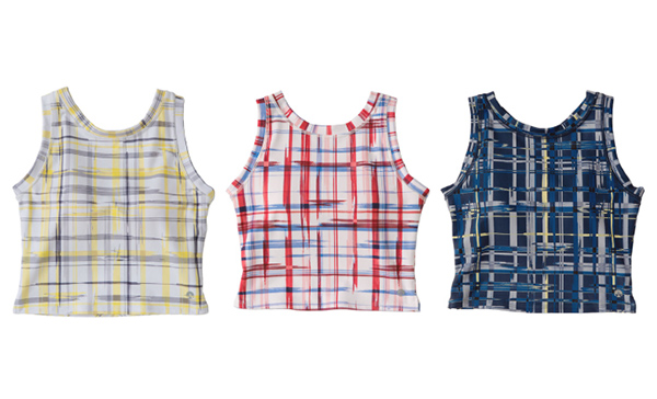 Check Bra Tank Top