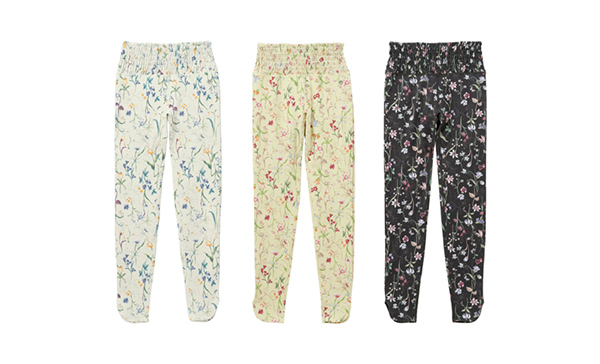 Botanical Shirring Leggings