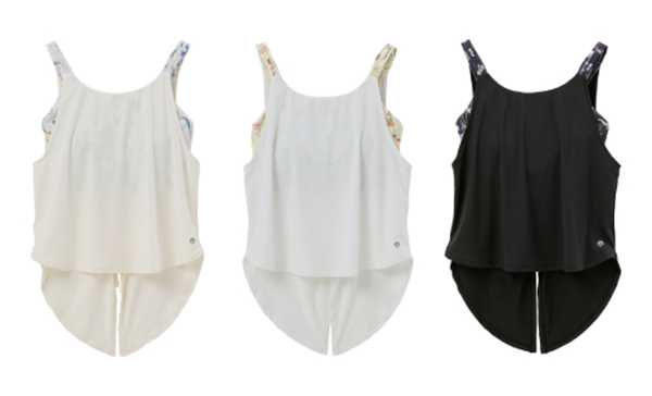 Botanical Shirring Cover Tank Top