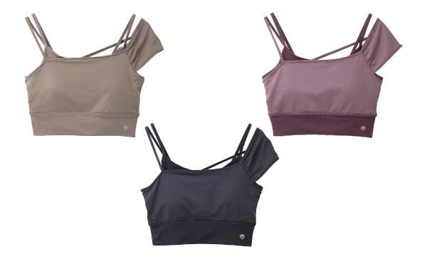 ECO Asymmetry Cross Bra Top