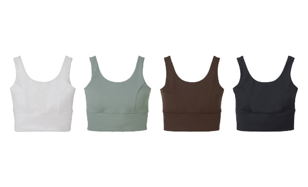Premium Fit Scooped Neck Bra Top