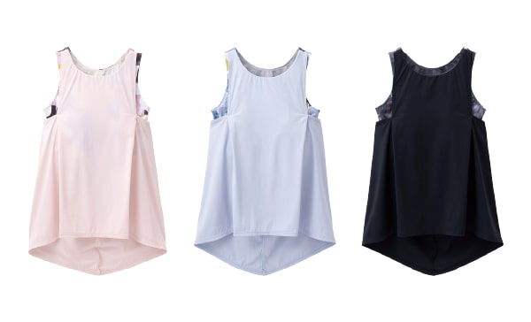 Mix Print Cover Tank Top