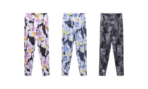 Mix Print Leggings
