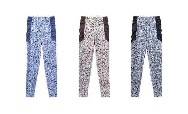 Spot Paint Side Gather Leggings