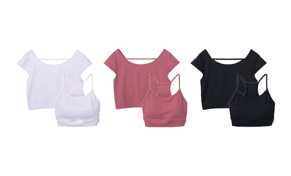 新品♡Mサイズ【SUKALA】プチフルールレギンス＆トップスセット