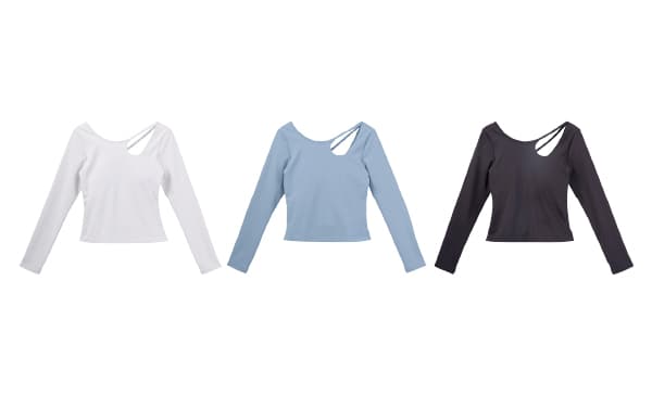 Modern Cut-Out Long Sleeve With Pad