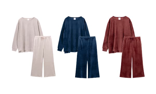 Relax FELCERA Shaggy Velour Pajamas