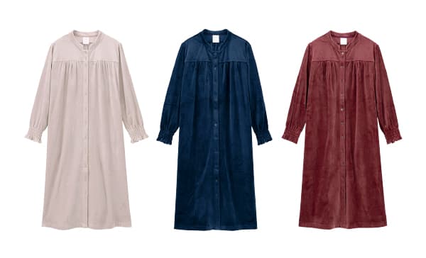 Relax FELCERA Shaggy Velour One-Piece Dress