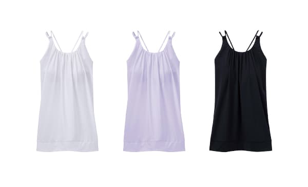 Front Gather Cross Camisole