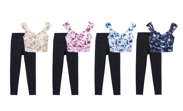 Cropped Tank Top & Leggings Setup