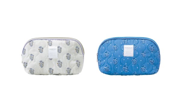 Fleurette Print Quilted Pouch