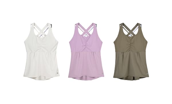 Basic Back Cross Tank Top