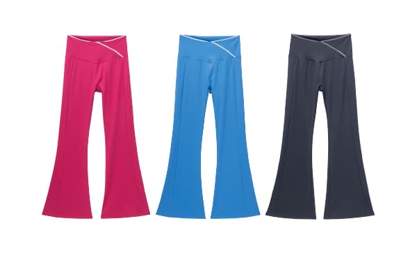 Overlap Sleek Flare Pants