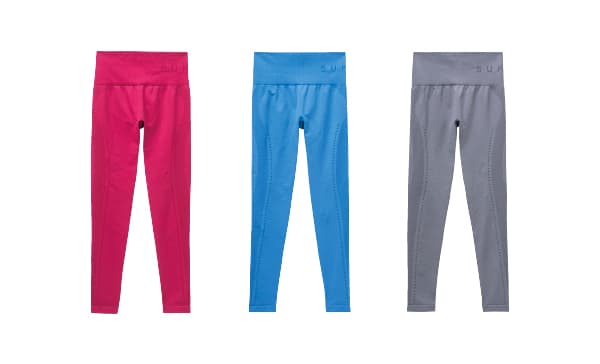 Dot Mesh Ripple Leggings