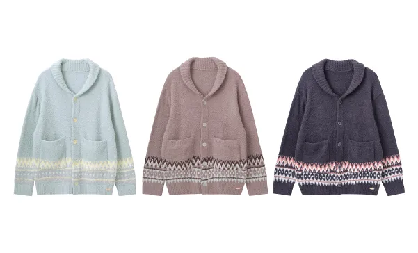 Relax FELCERA® Nordic Pattern Jacquard Cardigan