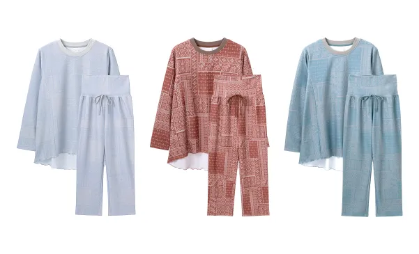Relax FELCERA® Ornamental Flow Print Pajamas