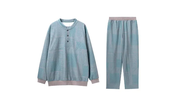 Relax FELCERA® Ornamental Flow Print Men's Pajamas