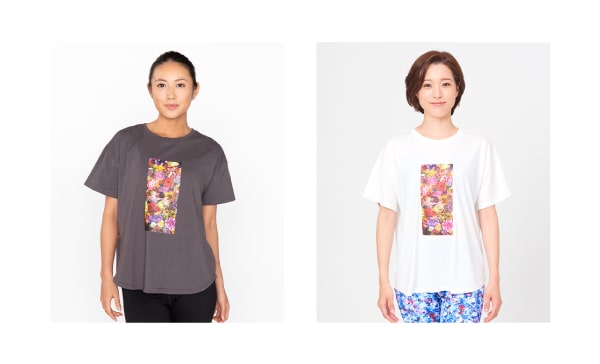 SUKALA×plantica Print T-Shirt