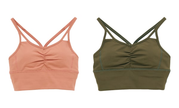Gathered Bra Top