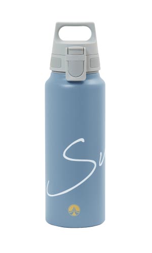 SUKALA×SIGG ワイドマウスボトル スモークブルー